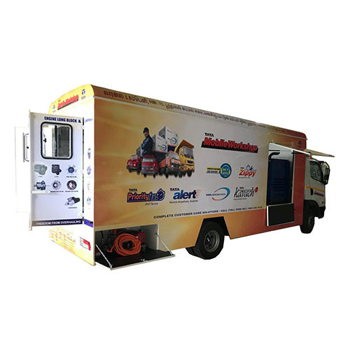 मोबाइल Service Van For Heavy Light Commercial Vehicle