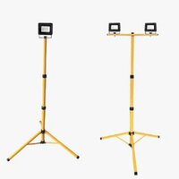 Portable Tripod Site Work Light with One Head/ Two Heads