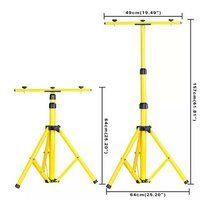 Portable Tripod Site Work Light with one head/two heads 1