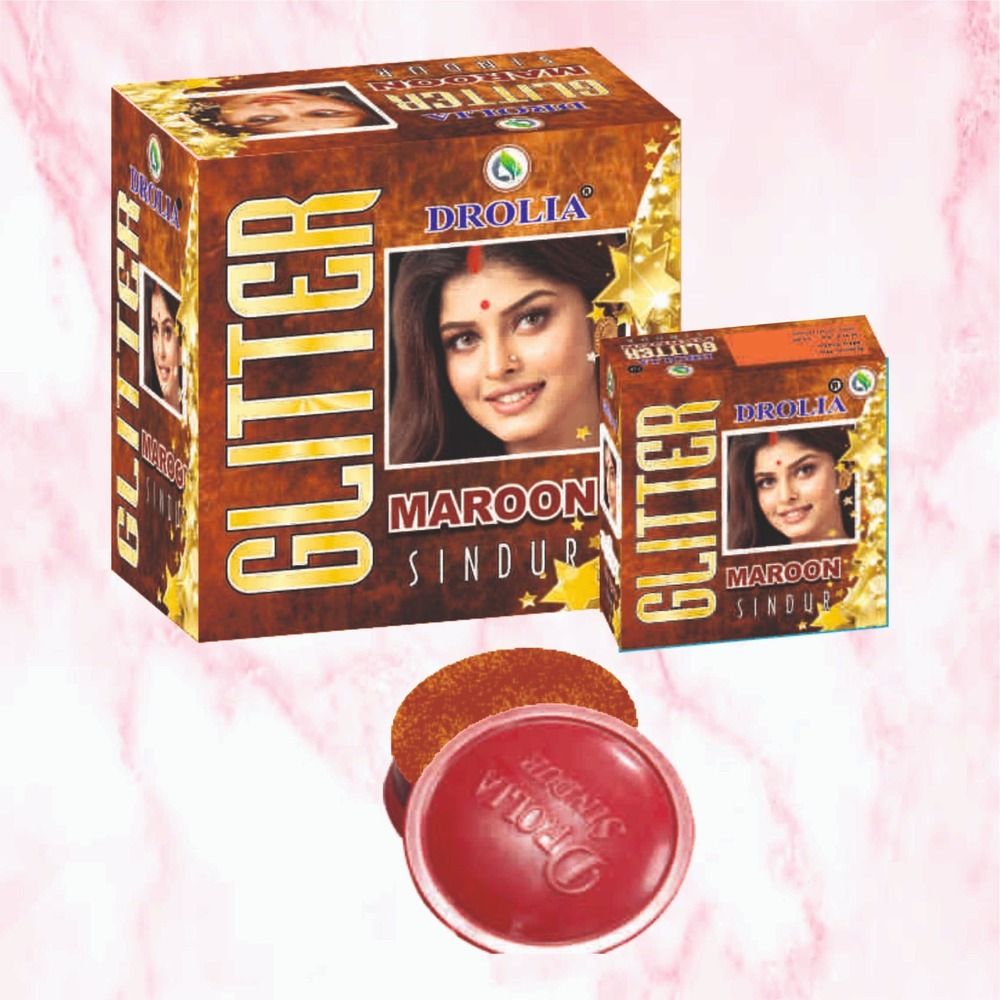 DROLIA GLITTER MAROON SINDOOR