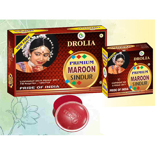 S-1009 DROLIA PRIMIUM MAROON SINDOOR