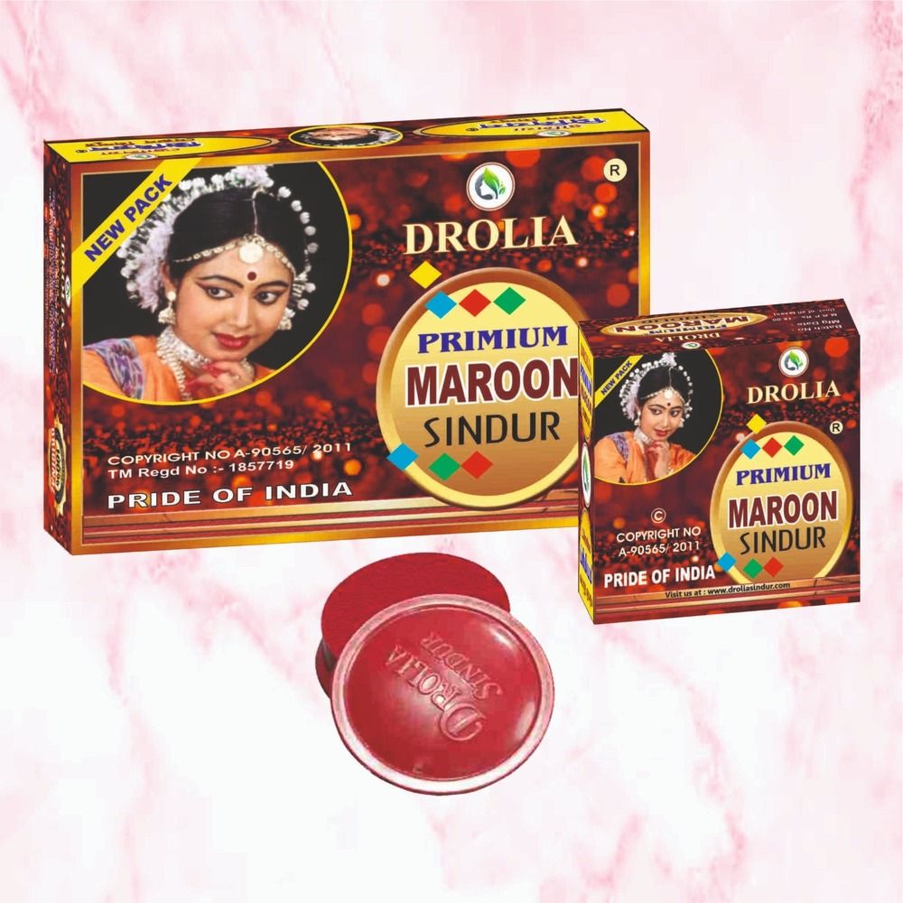 DROLIA PRIMIUM MAROON SINDOOR