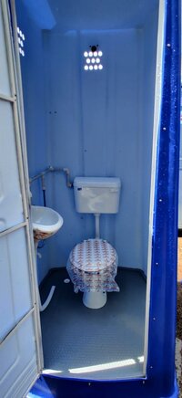 Stack-A-Let Portable Toilet Indian Style