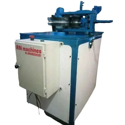 Blue & White Electric (Motorized) Pipe Bending Machine