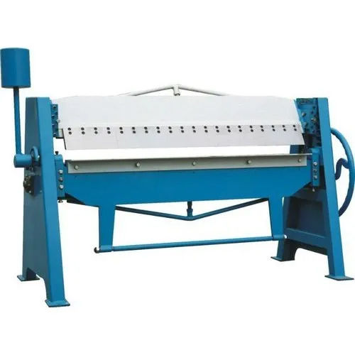 Blue & White Box Bending Machine