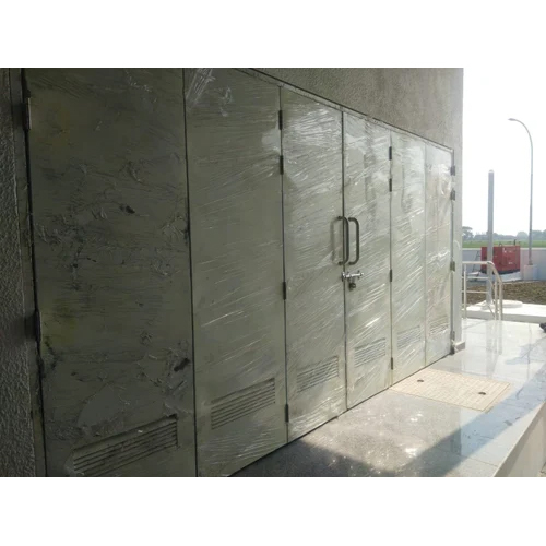 Hmps Door Multi Leaf Industrial Door - Design: Modern