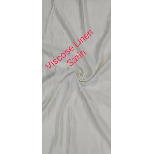 Viscose Linen Satin Fabric