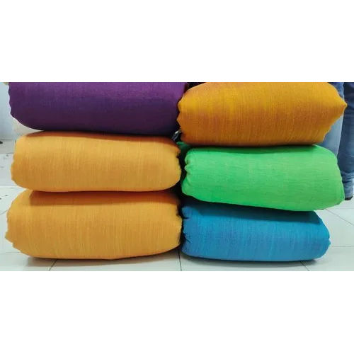 Multicolor Cotton Russian Silk