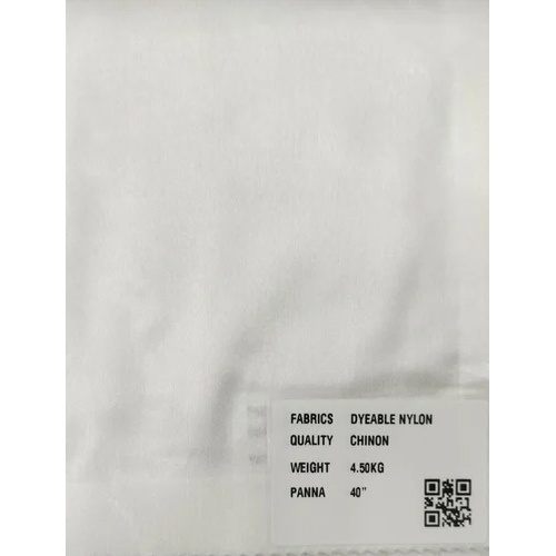 Nylon Dyeable Chinon Fabric