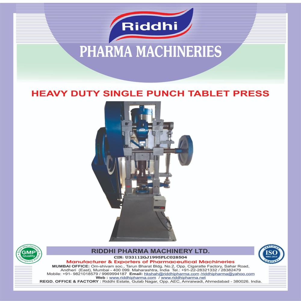 Heavy Duty Single Punch Tablet Press