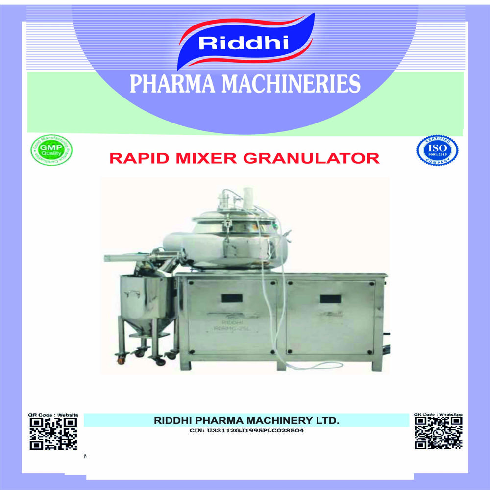 Rapid Mixer Granulator
