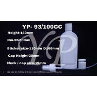 143mm Height HDPE Bottle