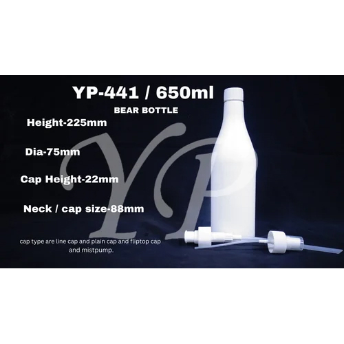 650ml HDPE Bottle