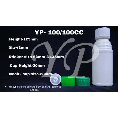 Plastic Screw Capped Bottles