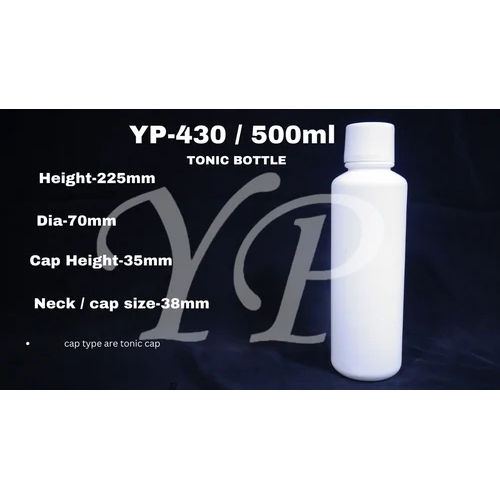 500ml Tonic Screw Capped Bottles