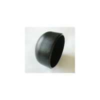 Astm A234 Wpb Carbon Steel Buttweld Pipe Cap - Carbon Steel, Round Shape, Silver Color | Polished Surface Treatment, 1 Year Warranty