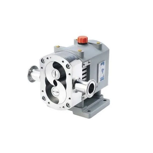 Silver Three Phase Rotary Lobe Pump