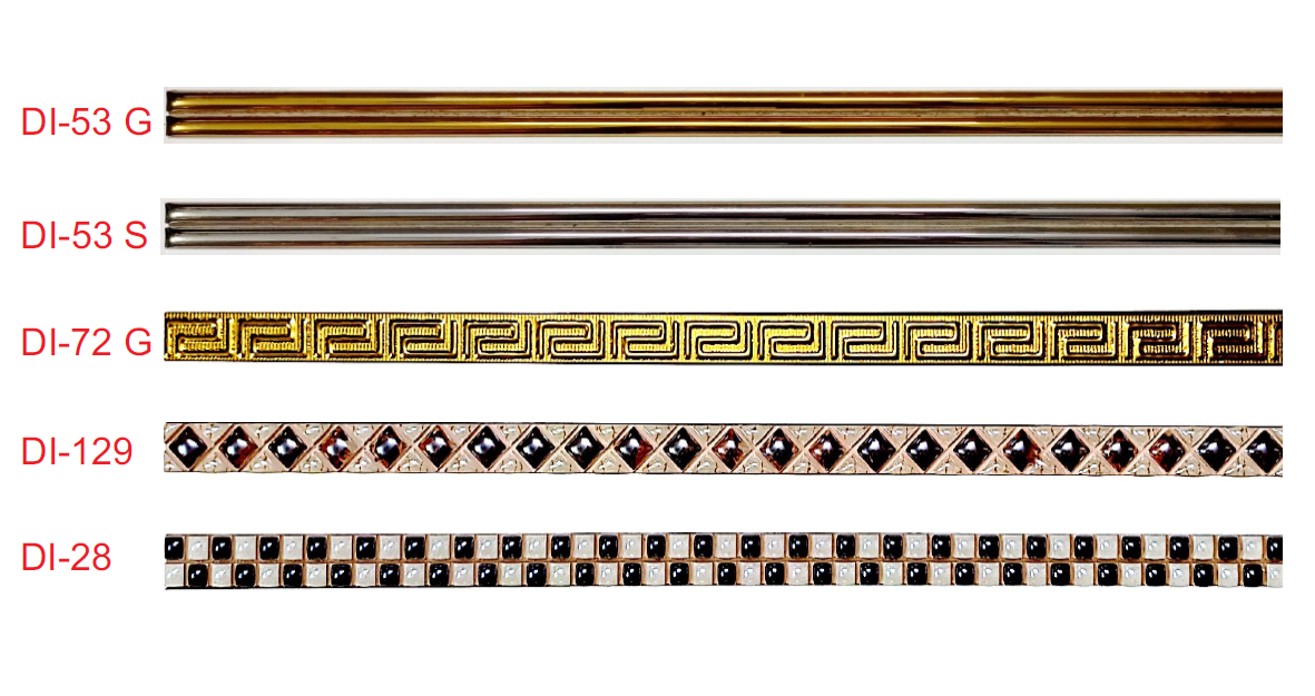 Ceramic Border Pencil Tiles