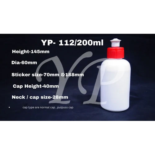 HDPE Push Pull Cap Bottle