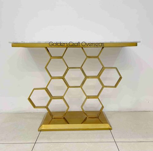 Honey Comb Console Table