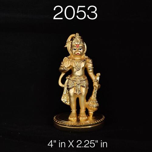 gold plated hanuman