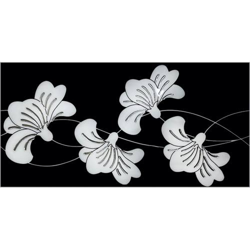 Flower Printed Polishing Vitrified Tiles