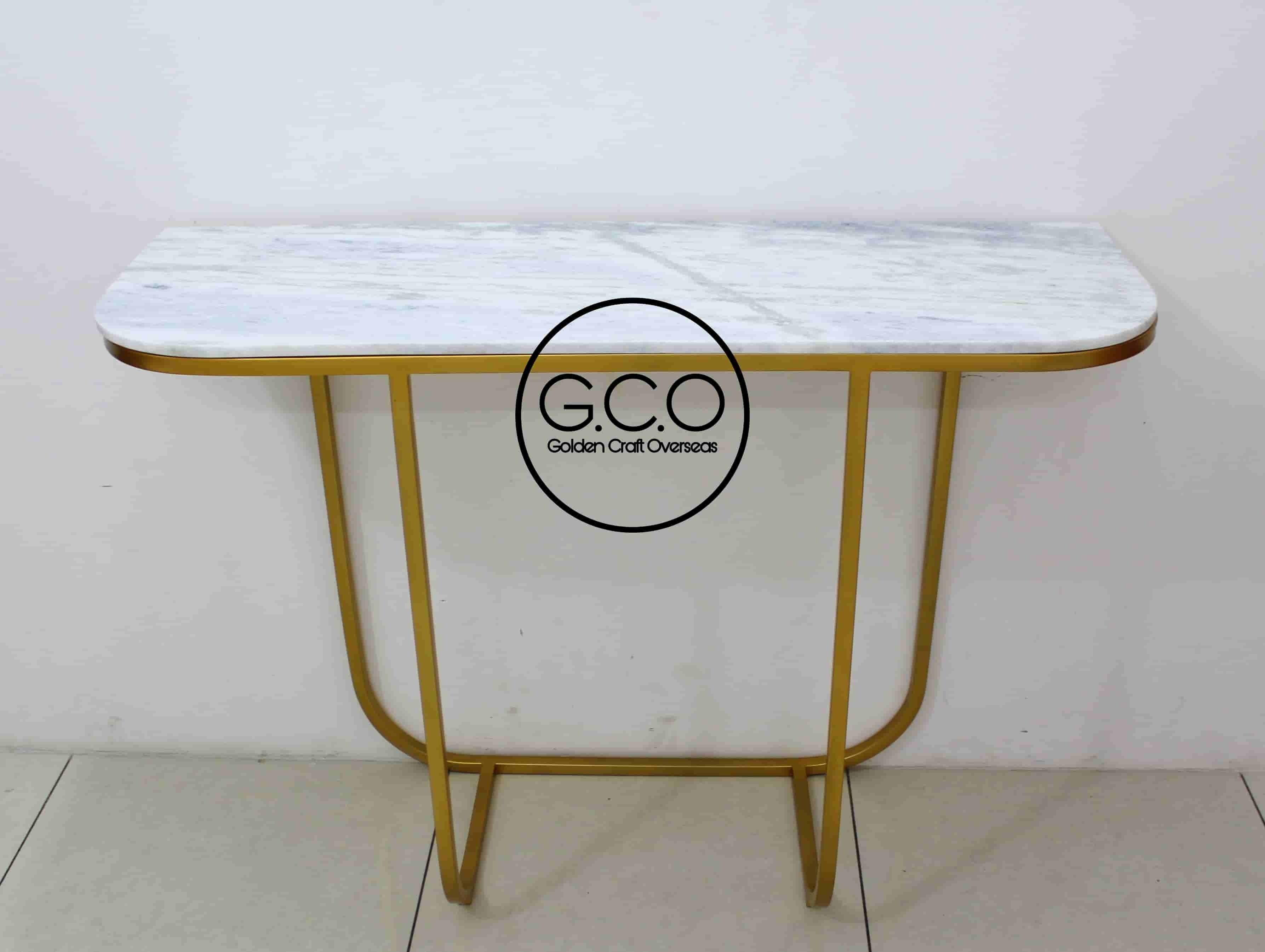 Afforadable Console Table In iron with marble top modern contemporary design