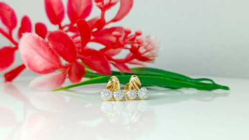 Natural Diamonds Kids Cherry Earrings