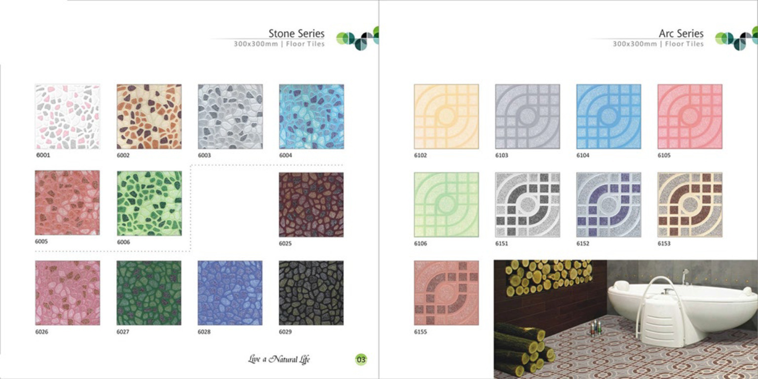12x12 PLANE FLOOR TILES