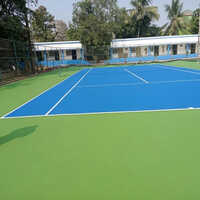 Tennis Court Flooring - Pvc Synthetic Flooring, Blue | Easy To Install, Anti-aging, Antibacterial, Environmentally-friendly