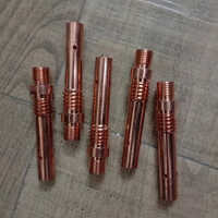 5 Inch Brass Contact Tip Holder - Brass Material, Various Sizes, Black Color, 220 Volt Ac Motor | Designed For Welding Torch Applications