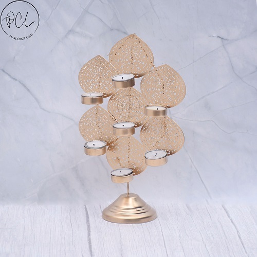 Exclusive Betel Leaf Design Candle Holder