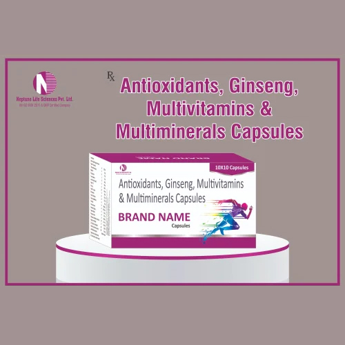 Antioxidants Ginseng Multivitamin and Multimineral Capsules