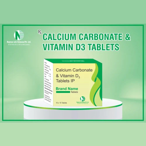 Calcium Carbonate And Vitamin D3 Tablets