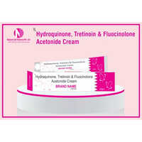 Hydroquinoine Tretinoin And Fluocinolone Acetonide Cream - Application: Pharmaceutical