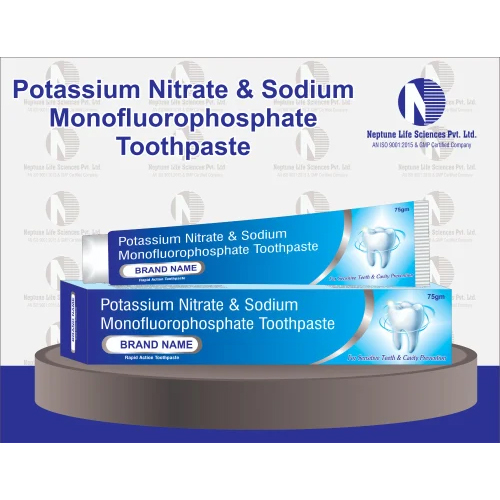 Potassium Nitrate Sodium Monofluorophosphate Toothpaste