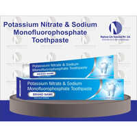 Potassium Nitrate Sodium Monofluorophosphate Toothpaste - Application: Pharmaceutical