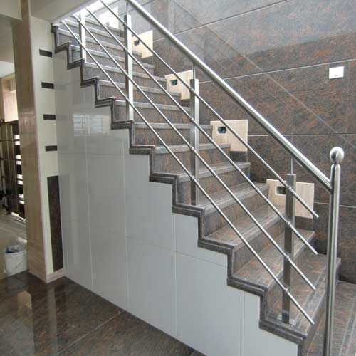 Stainless Steel Staircase Grill Size: Customized