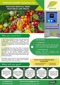Ozone based Pest Control in Agriculture and Food Storage
