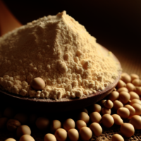 Soya Protein Concentrate 70% - 20 Kg Bulk Powder, Neutral Flavor, Cream-colored, Gluten-free, Non-gmo, High Digestibility, 24-month Shelf Life