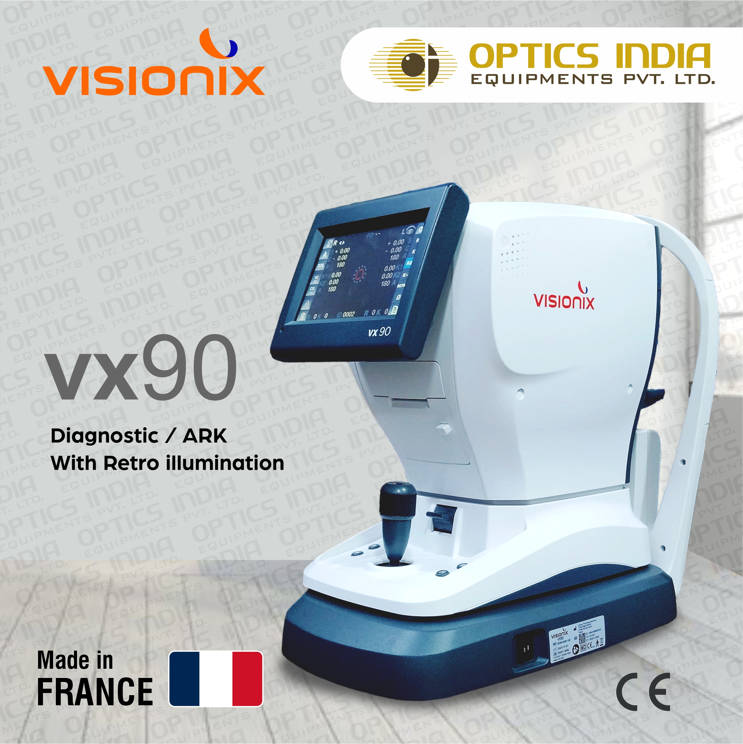 Visionix Ark Vx90 - Accuracy: 0.25  %