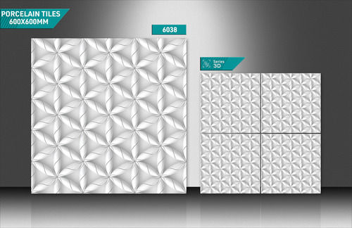 600x600mm 3D Porcelain tiles