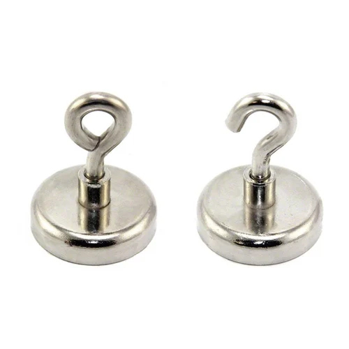 Unisource NdFeB Magnet - 5 x 4.5 mm | Silver Finish, Ideal for Toys, Magnetic Tools, Gifts & Packaging