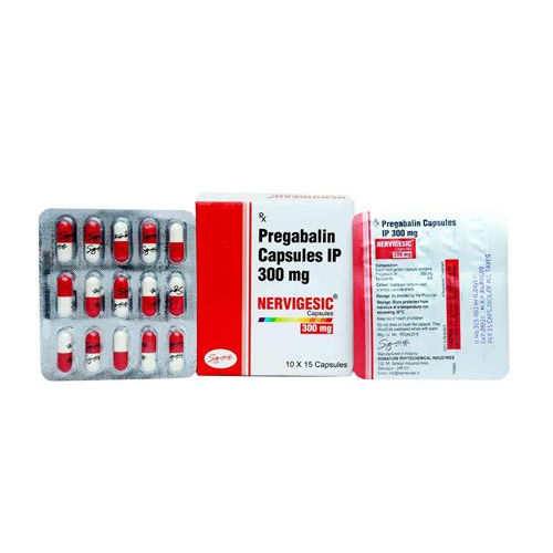 Nervigesic Capsules 300Mg Pregabalin General Medicines