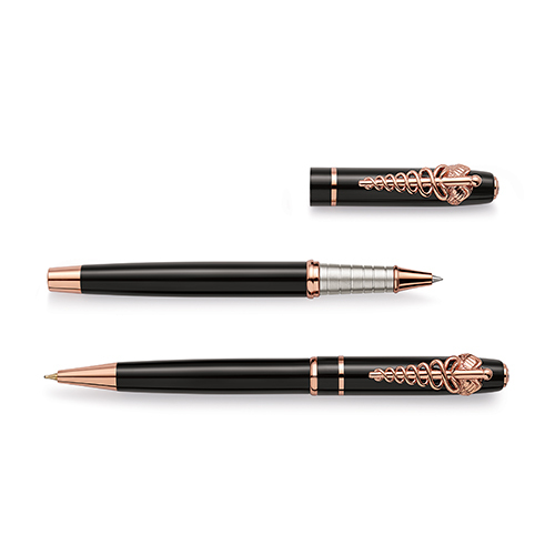 Doctor Clip Roller Pen - Body Material: Metal