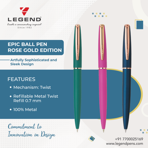 Epic Ball Pen Rose gold Part