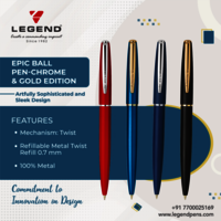 Epic Ball Pen with Chrome Part