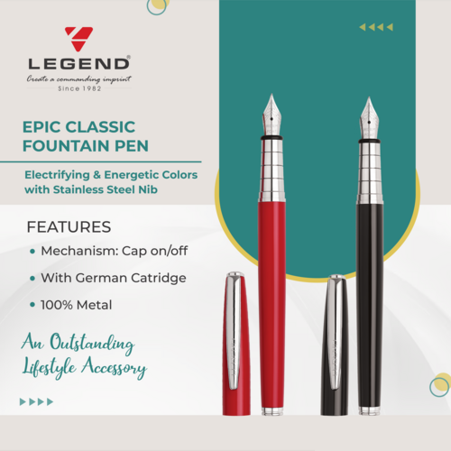 Epic Classic Fountain Pen - Color: Multicolour