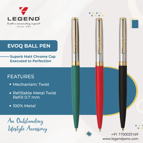 Evoq Ball pen with Gold part