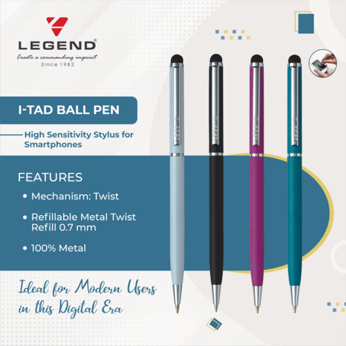 I-Tad Ball Pen - Color: Multicolour